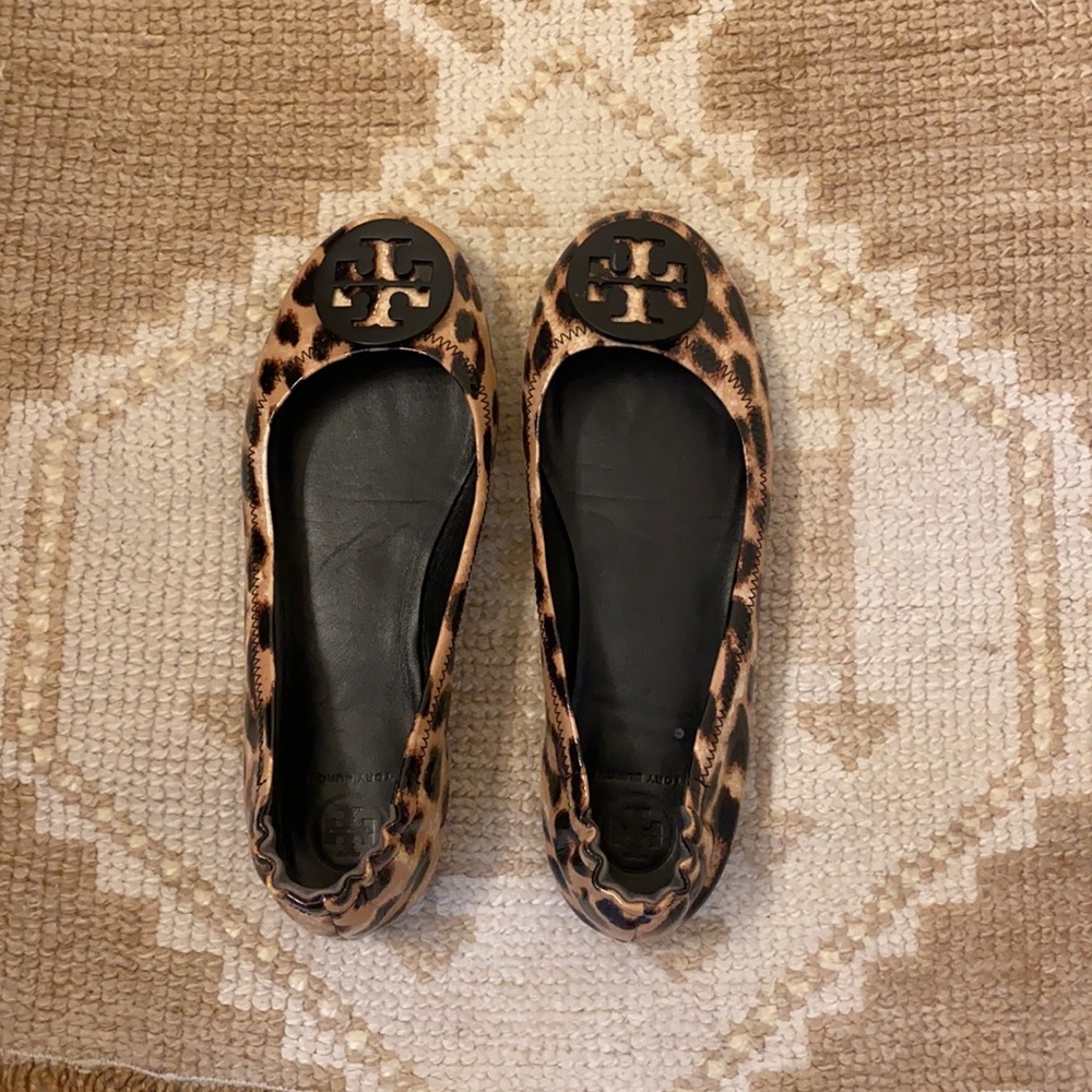 Tory Burch Minnie Traveler flats size 7